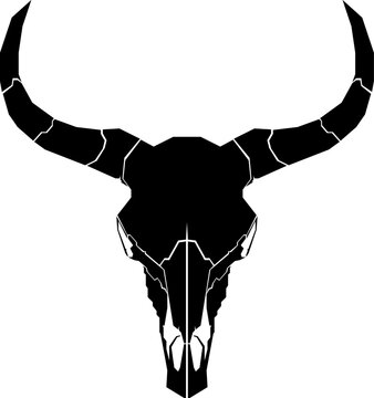 recommend clip art: bull skull