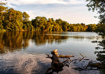 lake in autumn