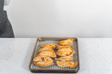 Sweet Cherry Empanadas in Air Fryer