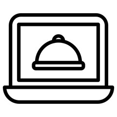 delivery food online icon