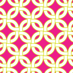 Fototapeta na wymiar Abstract Psychedelic Smooth Edge Squares Seamless Chain Pattern Minimalist Hypnotic Retro Geometric Design Perfect for Allover Fabric Print or Wrapping Paper or Wall Paper