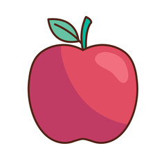 fresh apple fruit red