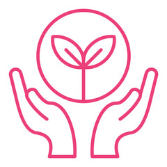 Eco Friendly Multicolor Line Icon