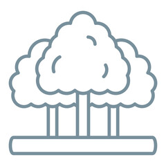 Nature Multicolor Line Icon