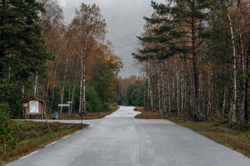 Fototapeta premium Views of Eidfjord, Norway