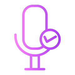 podcast gradient icon