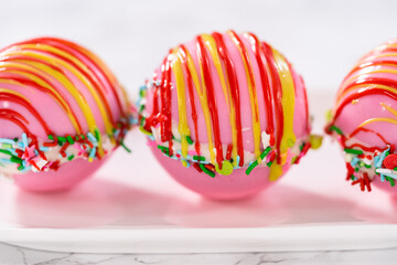 Hot chocolate bombs
