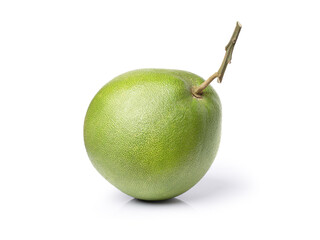 Pomelo fruit isolated on white