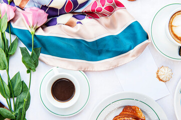 fashion breakfast background