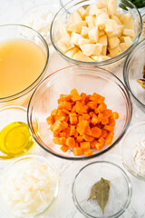 Creamy wild mushroom soup