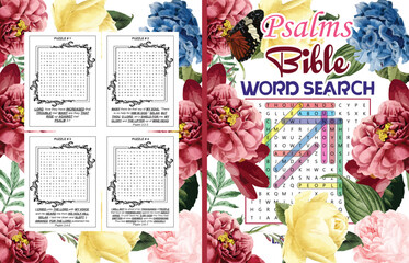 Psalms  Bible Word Search Large Print