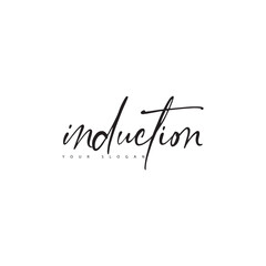 Vector illustration. Colorful. Hand drawn calligraphy style. Black and white