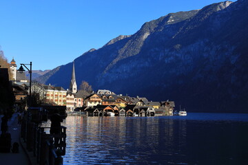 view of lake Hallstatt Austria