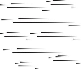 Speed Lines in arrow Form . Vector Illustration .Technology  Logo . Design element . Abstract Geometric shape . 