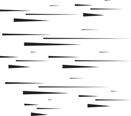 Speed Lines in arrow Form . Vector Illustration .Technology  Logo . Design element . Abstract Geometric shape . 