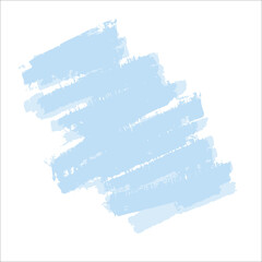 A blue spot of paint without a background. Vector brushstroke for backgrounds and other designs.