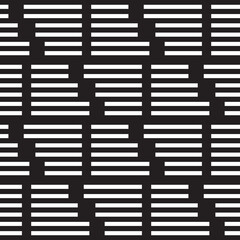 Seamless geometric pattern with stripes.