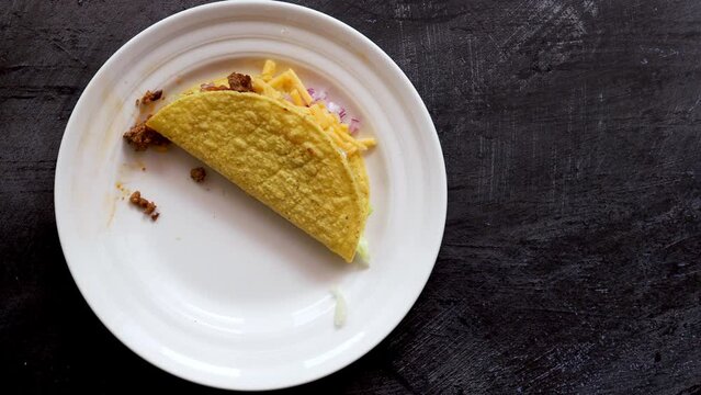 Eating a Taco with Room for Copy Space