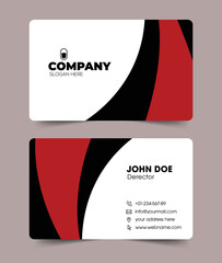Fototapeta premium Modern creative business card template