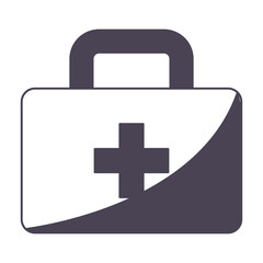 Obraz premium First aid kit icon