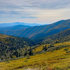 autumn in the mountains