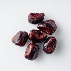 sweet and sour tamarind on a white background