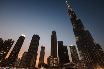 Fototapeta na wymiar Burj Khalifa in Dubai