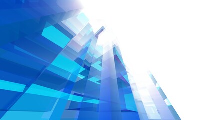 Abstract architectural background 3d rendering 