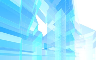 Abstract architectural background 3d rendering 