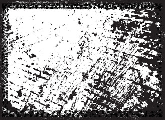 Vector Frame . Textured rectangle for image 