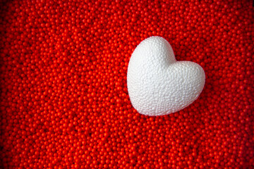 red heart background