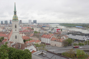 Obraz premium view of the town