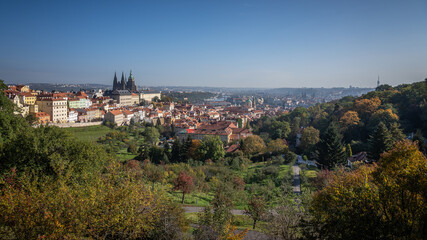 Fototapeta na wymiar Prag im Herbstlich 2022