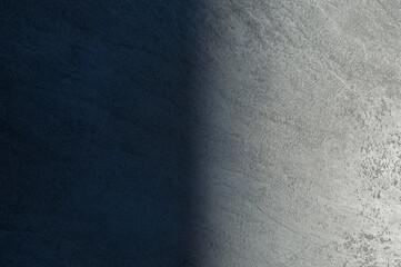 View Of A Stone Wall Day and Night in Winter