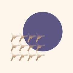 UAE national day Brand Guide 51 years. Translated Arabic: Spirit of the union United Arab Emirates National day. Brand Elements