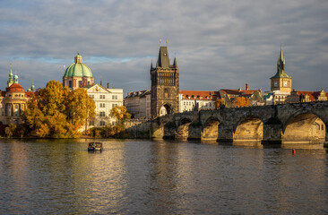 Fototapeta na wymiar Prag im Herbstlich 2022