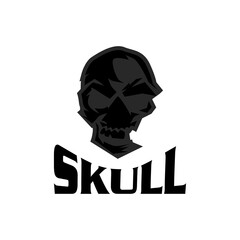 skull vector illustration, perfect for logo, mascot, icon, screen printing, tamplate, poster, etc