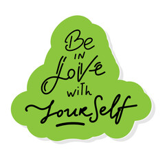 Cartoon comic style phrase, lettering quote 