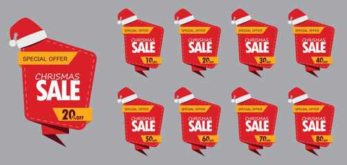 set of sale labels