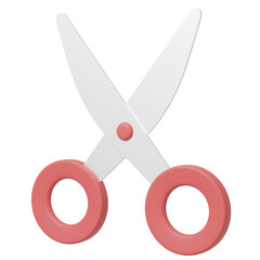 Scissors 3D icon