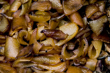 Caramelized onions backdrop