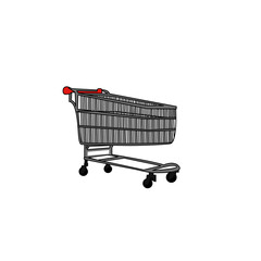 super assembled cart drawing