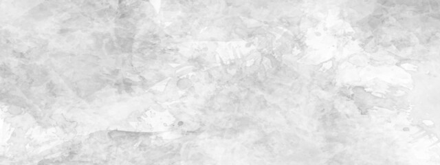 
watercolor textures on white paper background. Abstract black splashes on white watercolor paper. Modern grey paint limestone texture background in white light seam home wallpaper.  