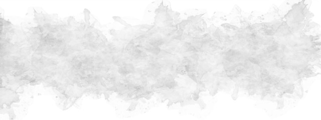 Naklejka premium watercolor textures on white paper background. Abstract black splashes on white watercolor paper. Modern grey paint limestone texture background in white light seam home wallpaper. 