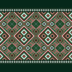 christmas seamless pattern. pixels and vector art.