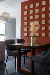 table in a room with modern design, mexico guadalajara