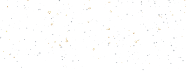 Christmas background design of snowflake and snow falling in the winter 3d illustration