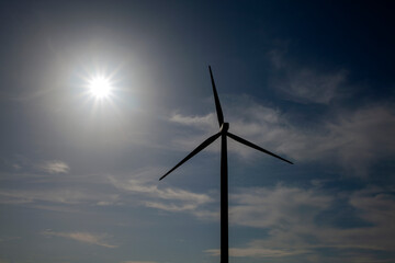 Obraz premium wind rose electricity