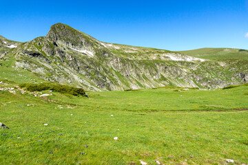 Rila Mountain near The Seven Rila Lakes, Bulgaria