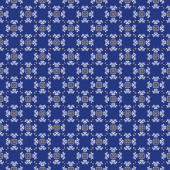 Multi color seamless abstract pattern. Background and backdrop. Multi Colored. Colorful ornamental design. Colored mosaic ornaments. Vector graphic illustration. EPS10.